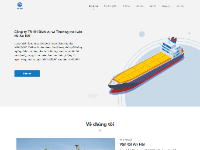 Mẫu giao Diện Web dịch vụ vận chuyển dùng CMS Wordpress